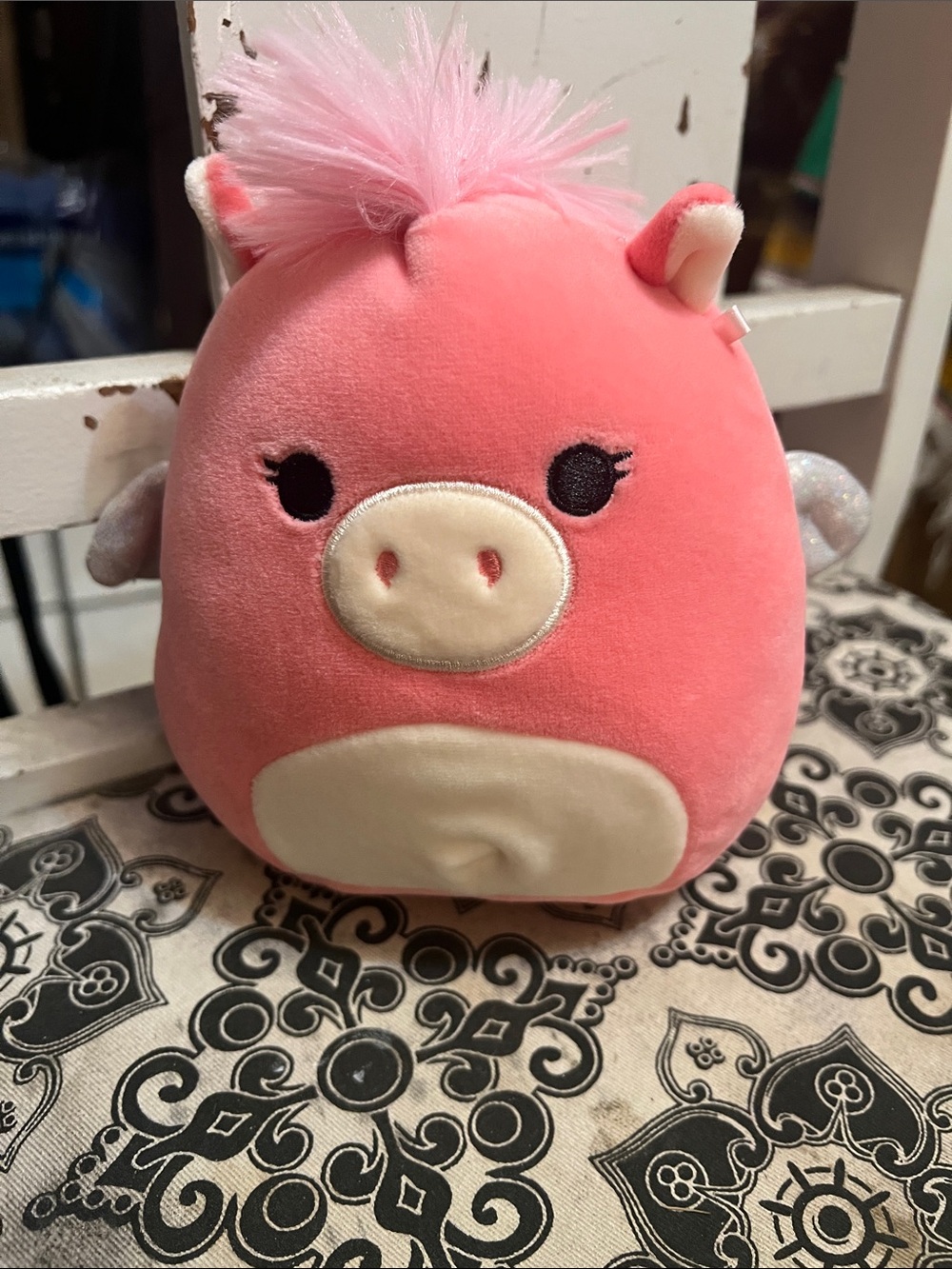 Pink Plush Piggy Stuffed Animal